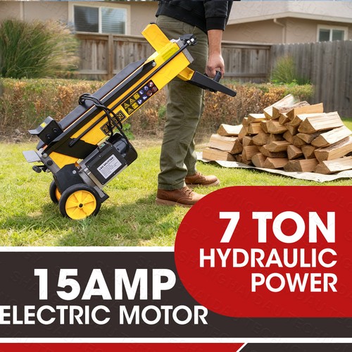 Ton electric log splitter - ton,