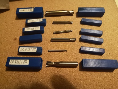 Clarke end mill fluted - 6x,