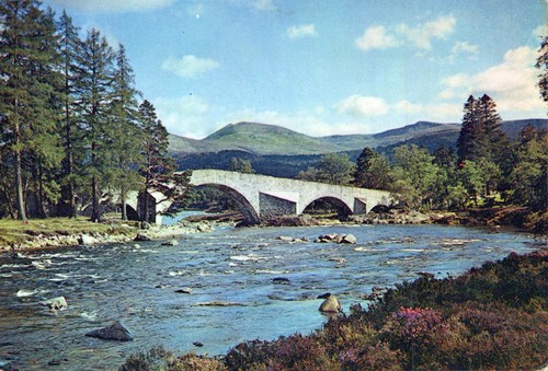 Scotland postcard invercauld - scotland,