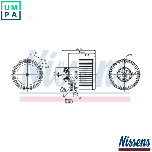 Interior blower 87093 for - interior,