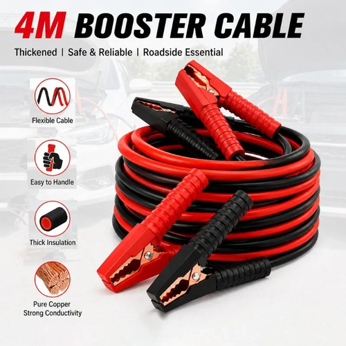 Heavy duty car jump leads - duty,