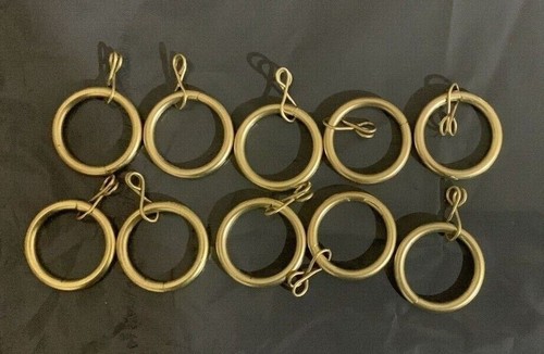 Metal curtain rings - metal, 25mm