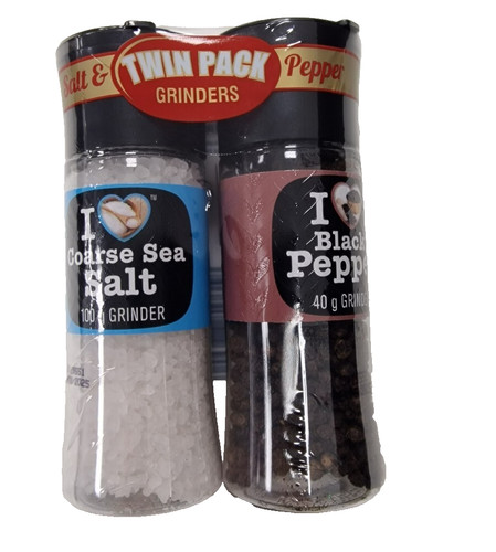 Salt pepper twin - salt, pack