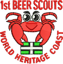 Embroidered Small LB Custom Badge