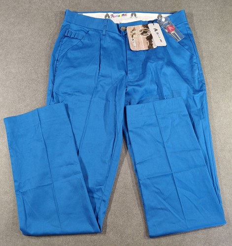 Royal awesome golf trousers - royal, &