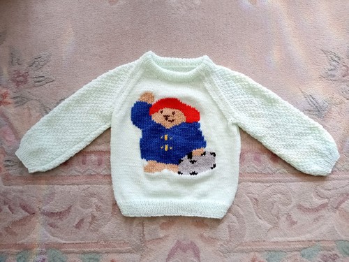 Child hand knitted - hand-knitted, mint