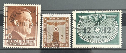German stamps third - german,
