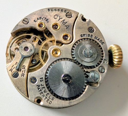 1930s gents swiss - swiss, cyma