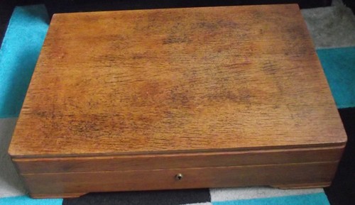Large vintage oak wood - large,