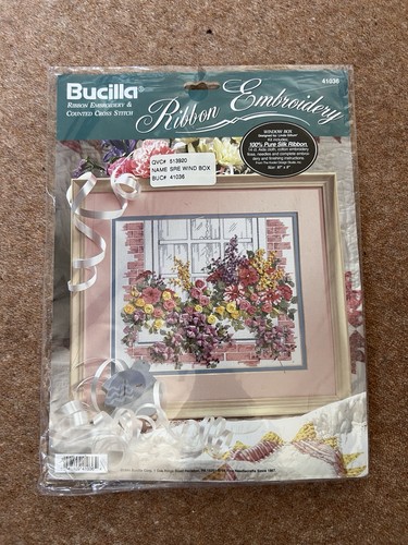 Bucilla ribbon embroidery - ribbon,