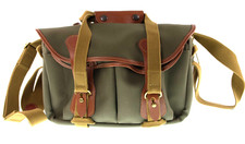 Billingham 225 Camera Bag – Sage FibreNyte / Tan Leather