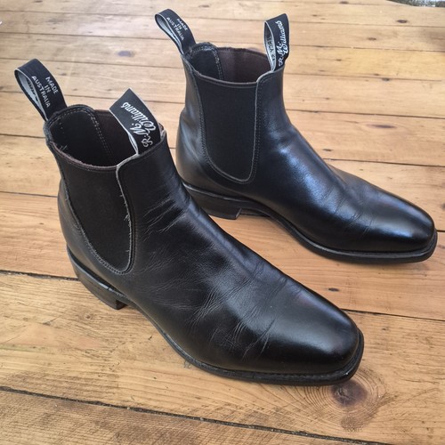 Williams leather boots - williams,