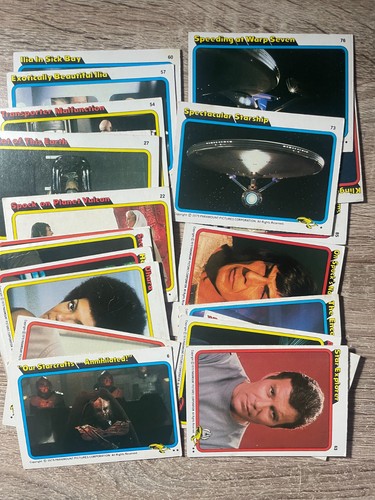 Topps 1979 star trek - star,