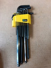 Wera 05021728001 Hex-Plus Hex Key Set 950 PKL/13 SZ N High Torque with Ball-end,