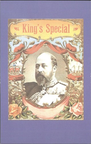 King edward vii cigar label - cigar,