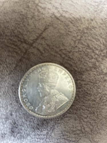 George antique one rupee - antique,