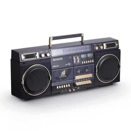 Retro boombox backtrack - retro, cd