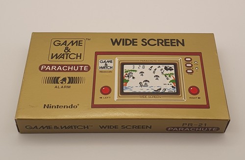 Nintendo game watch wide - game,