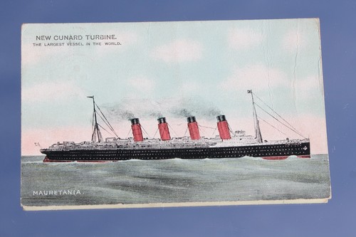 Cunard line rms mauretania - cunard,