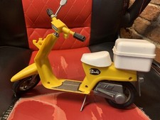Pedigree Sindy Doll Yellow Scooter Moped 1980's Vintage