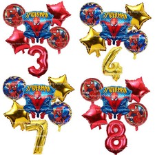 Spiderman Balloons Superheroes