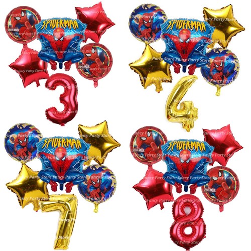 Spiderman balloons superheroes - spiderman,
