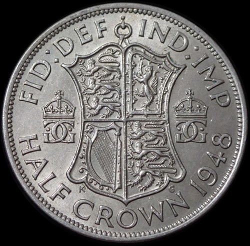 Half crown 1948 george - uk,