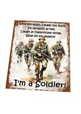 Army Soldier Sign, Military