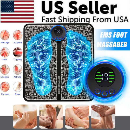 Ems foot massager leg electric - foot,