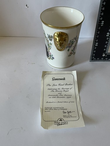 Rare vintage caverswall - caverswall, lion