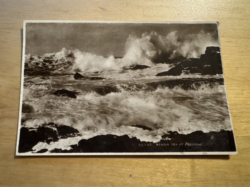 Postcard rough sea - -,