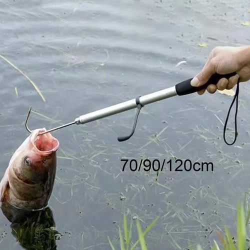 Telescopic fishing gaff with - fishing,
