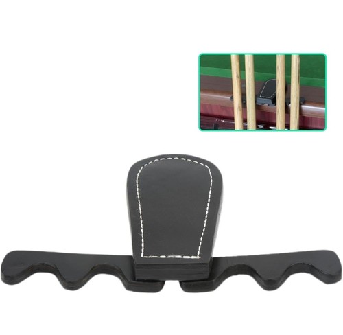 Leather pool cue holder - cue,