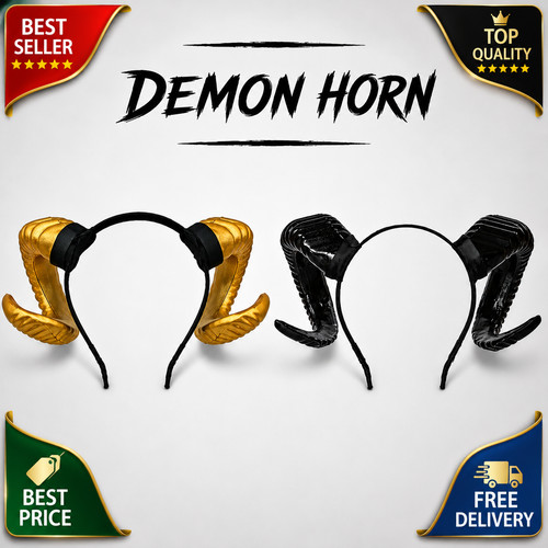 Halloween devil horn headband - devil,