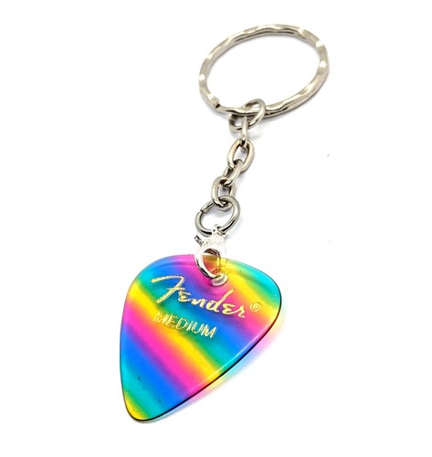 Fender rainbow guitar pick - fender,