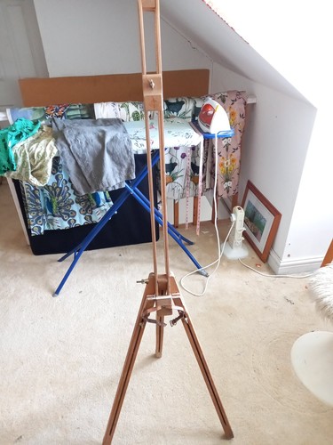 Wooden tripod artist easel - tripod,