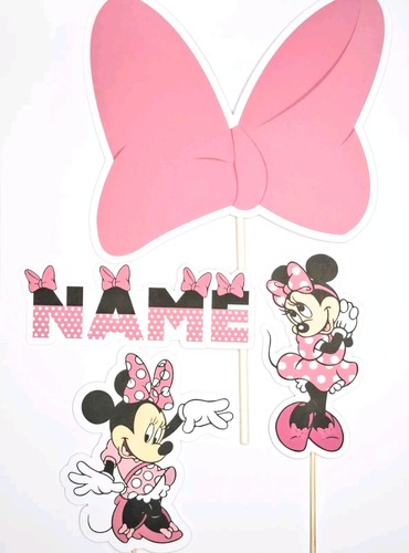 Minnie mouse cake topper - cake,