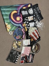 Movie Night Party Props & Accessories Selfie Frames Popcorn Tubs Party Bags