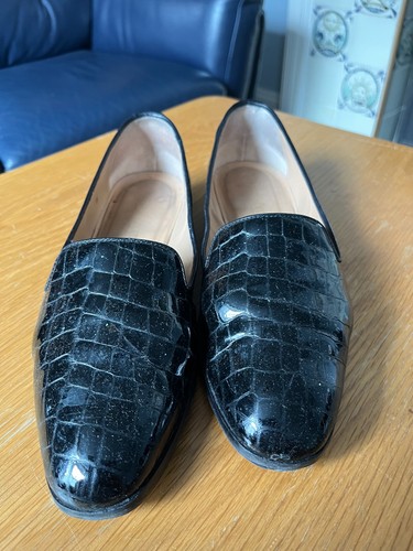 Russell bromley black patent - bromley,