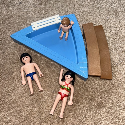 Playmobil swimming pool - playmobil,