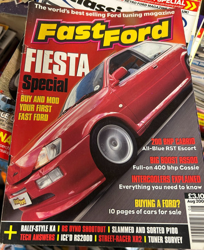 Fast ford magazine - magazine, august
