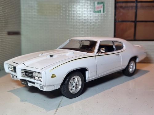 Pontiac gto 1969 white - 1969, welly