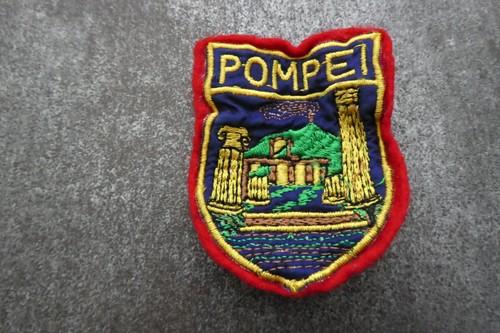 Pompei woven cloth - patch, badge