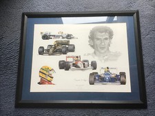 Frame Ayrton Senna Tribute( By