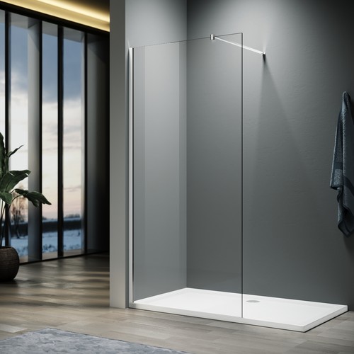 Walk shower enclosure 8mm - enclosure,