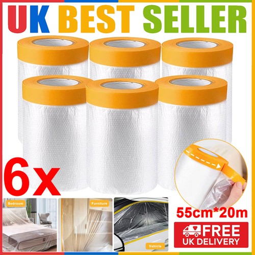 Pre taped masking paper - masking,