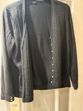 Black Ladies Cardigan Top Bon