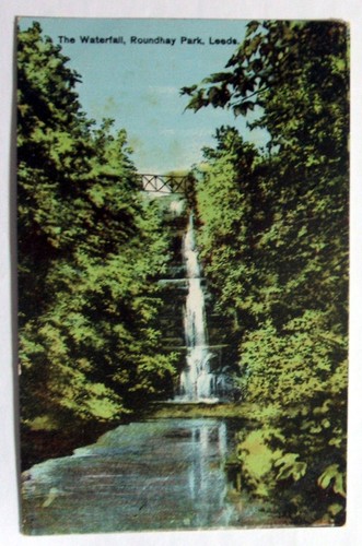 Postcard the waterfall - postcard,