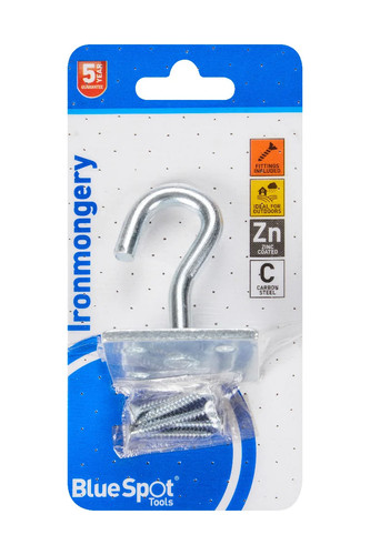 50mm ironmongery zinc plated - ironmongery,