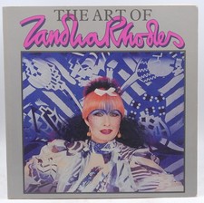 The Art of Zandra Rhodes - Rhodes Zandra Houghton Mifflin paperback Book